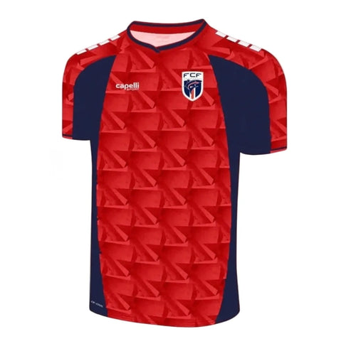 Camisola Seleção Cabo Verde alternativa vermelha - Copa do Mundo 2026