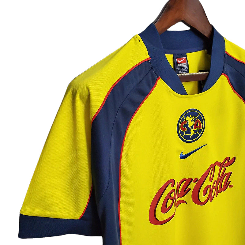Jersey América Retro 2001-2002 Amarilla - Nike